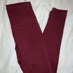 Lululemon Wunder Train High Rise Leggings “28 length (size 4, fits like a 4)